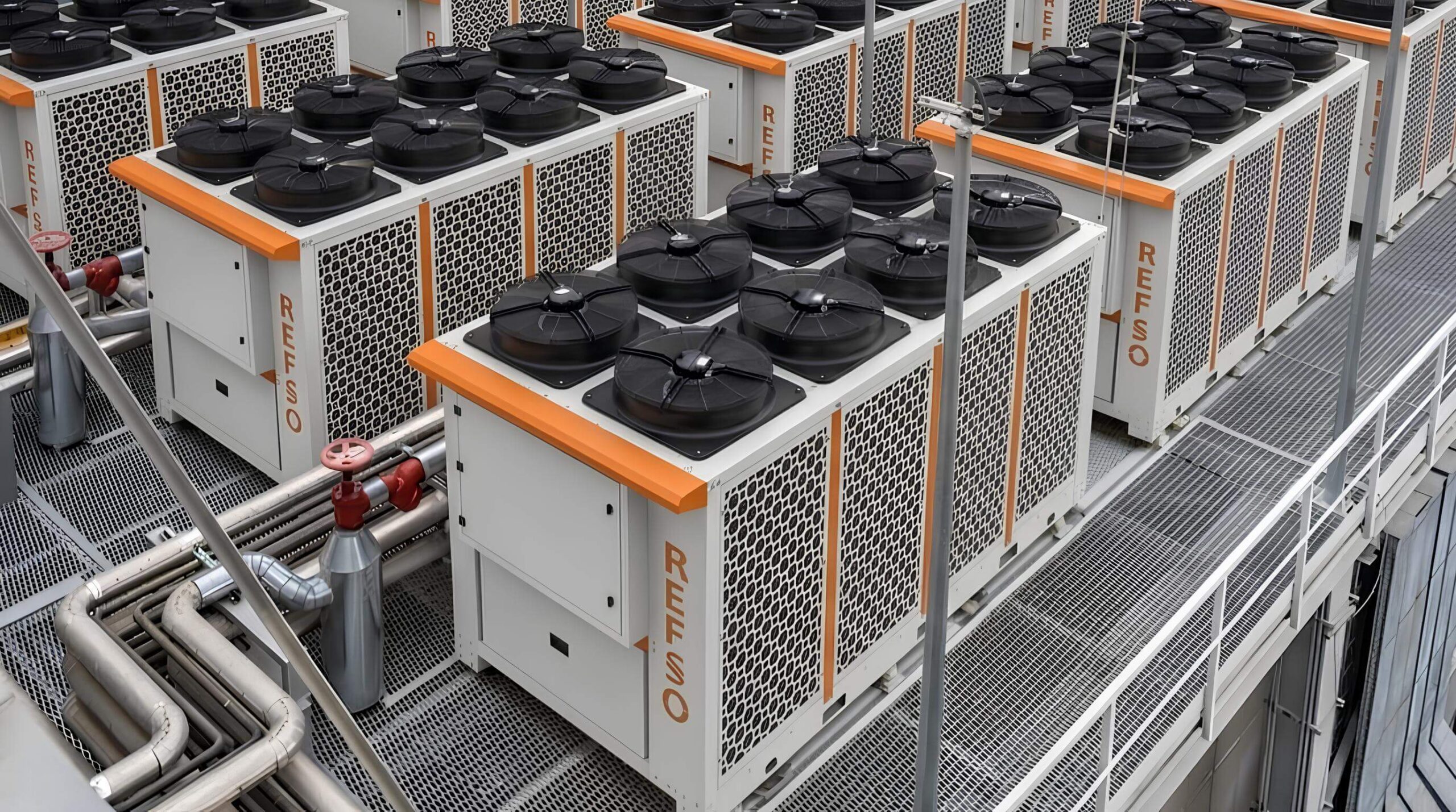 Endustriyel HVAC ve sogutma ekipmani